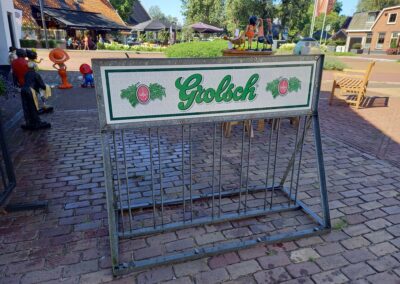 Grolsch fietsenrek voor 7 fietsen 125,00